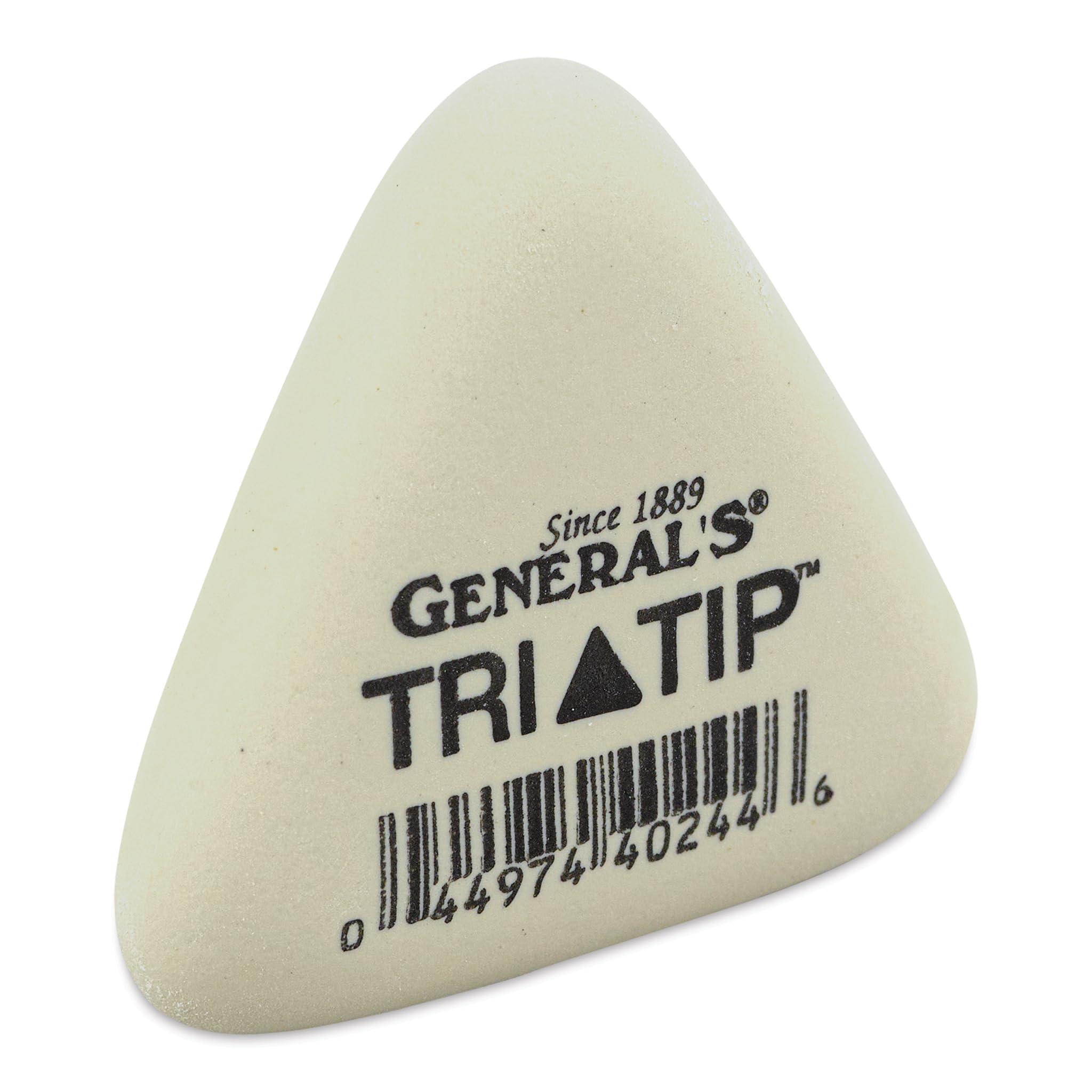 General Pencil Tri-Tip Radiergummi - Weich, Für Kohle, Pastell & Graphit, Präzises Radieren