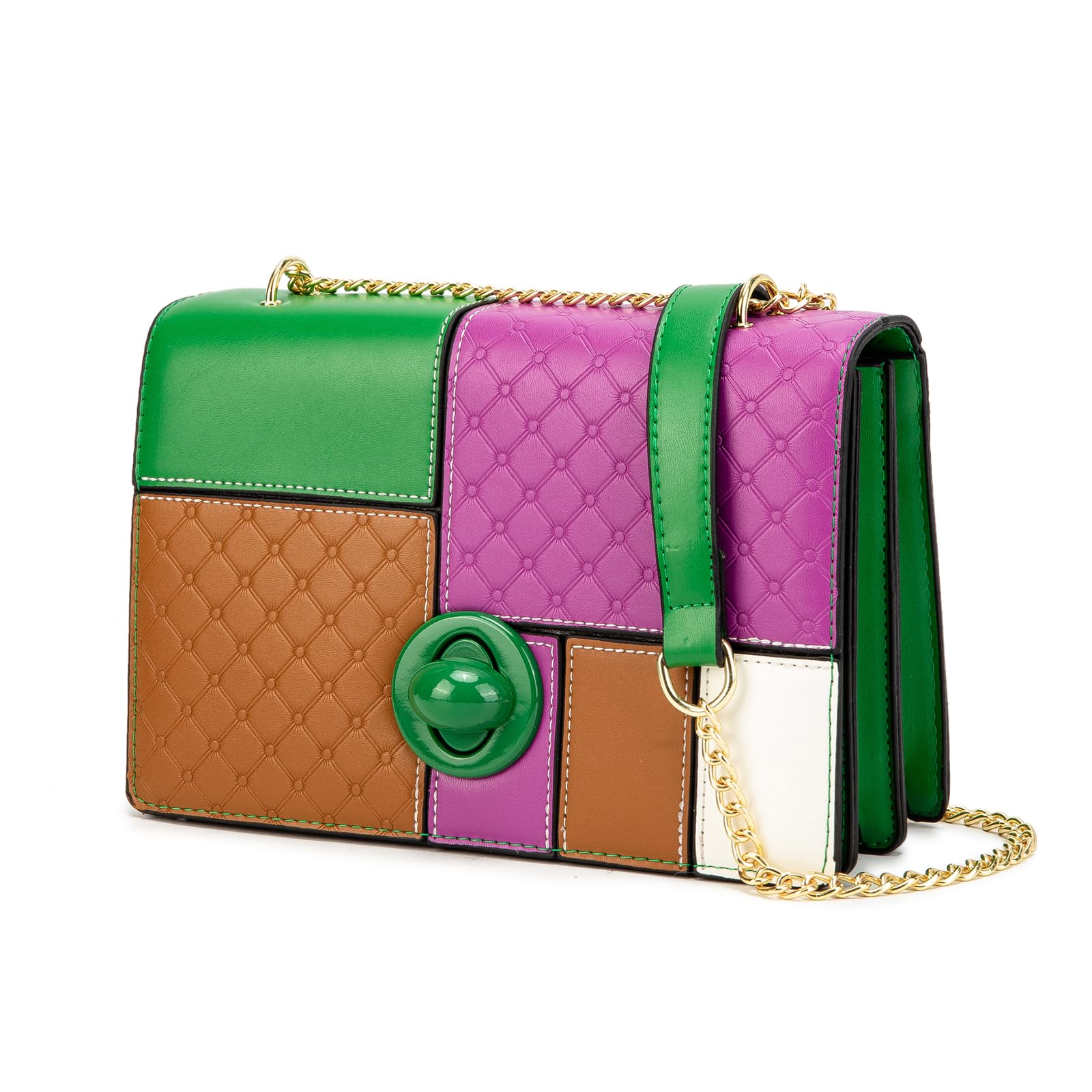 HINFKA Women'S Small Crossbody Bag Pu Leather Shoulder Bag Small Handbag Clutch Bag Fashion Versatile Evening Bag