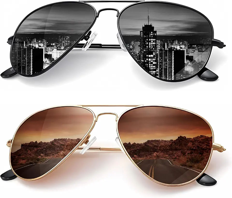 KALIYADI Classic Sunglasses Polarized Blocking