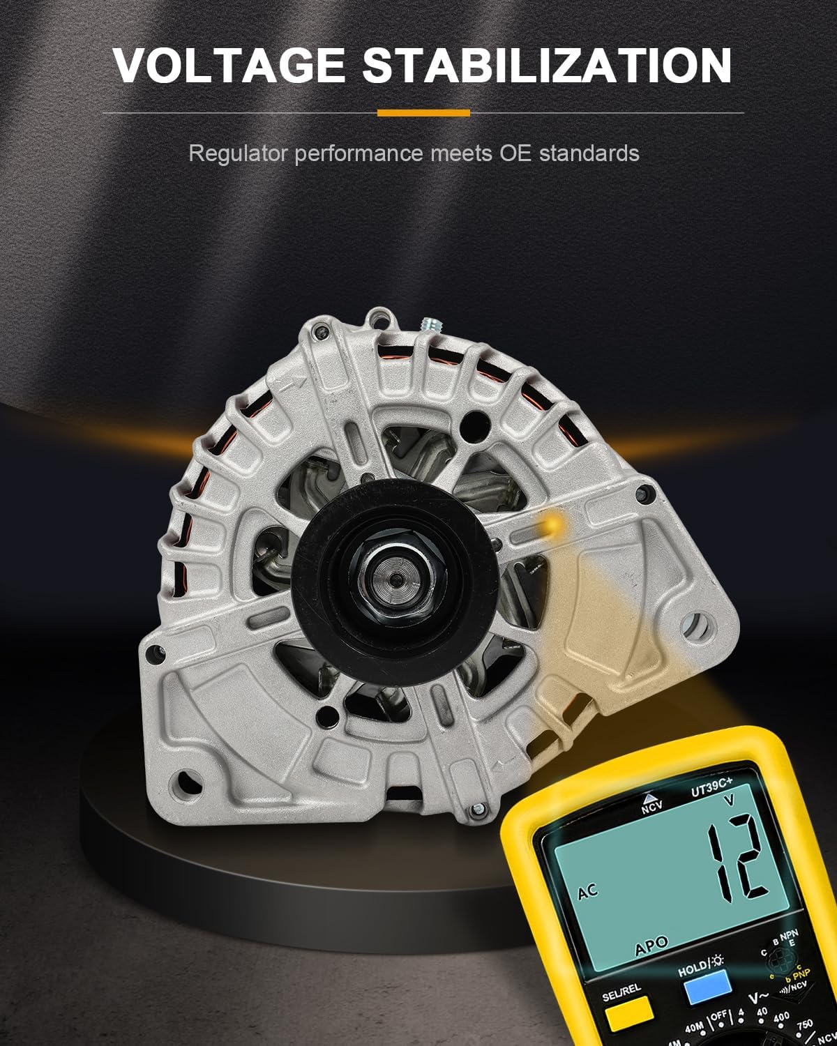 ROADFAR Alternator Compatible for Mercedes-Benz for CL550 4.7L 2011-2014,for Mercedes-Benz for CLS550 4.7L 2012-2018,for Mercedes-Benz for E550 4.7L 2012-2017, OE 11808