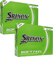 Srixon Soft Feel 2025 Golf Balls - Ultra Soft 58 Compression, Max Distance & Control for Moderate Swings (24-Pack)