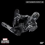 Marvel Legends Series Homme-araignée, homme-araignée 3 Recueillir 6 Figure d'action de pouce avec accessoires Symbiote