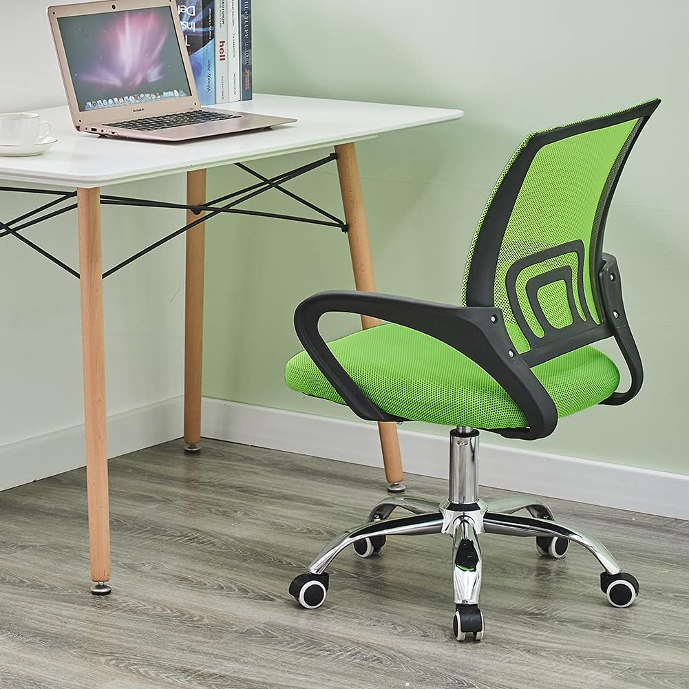N/Q LEMROE Mesh Swivel Chair with High Back Support Padded Seat Office
