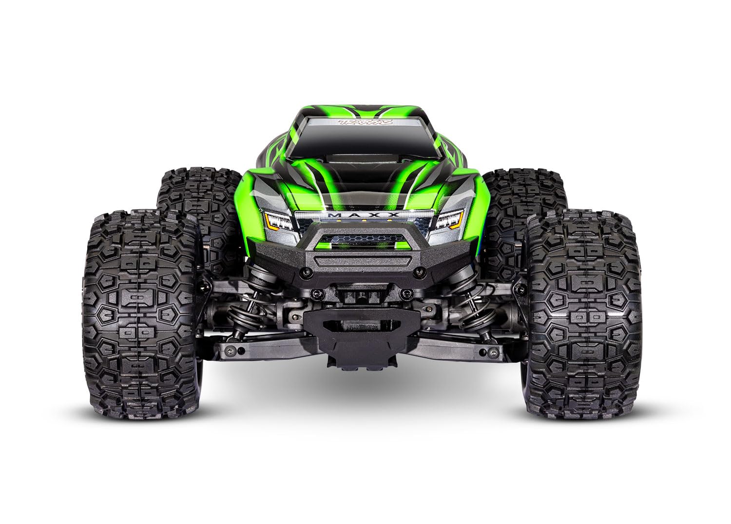Traxxas Mini Maxx BL-2s Gr?n Brushless 1:10 RC Modellauto Elektro Monstertruck Allradantrieb (4WD) 2,4 GHz (107154-1-GRN)