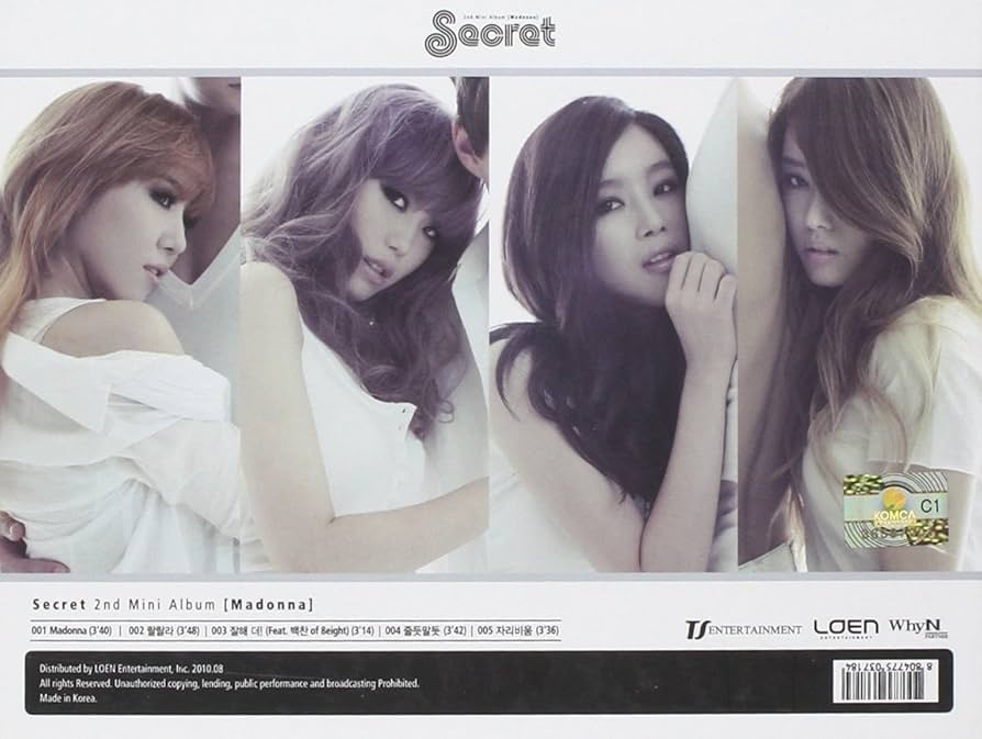 Amazon.co.jp: Secret 2nd Mini Album - Madonna(韓国盤
