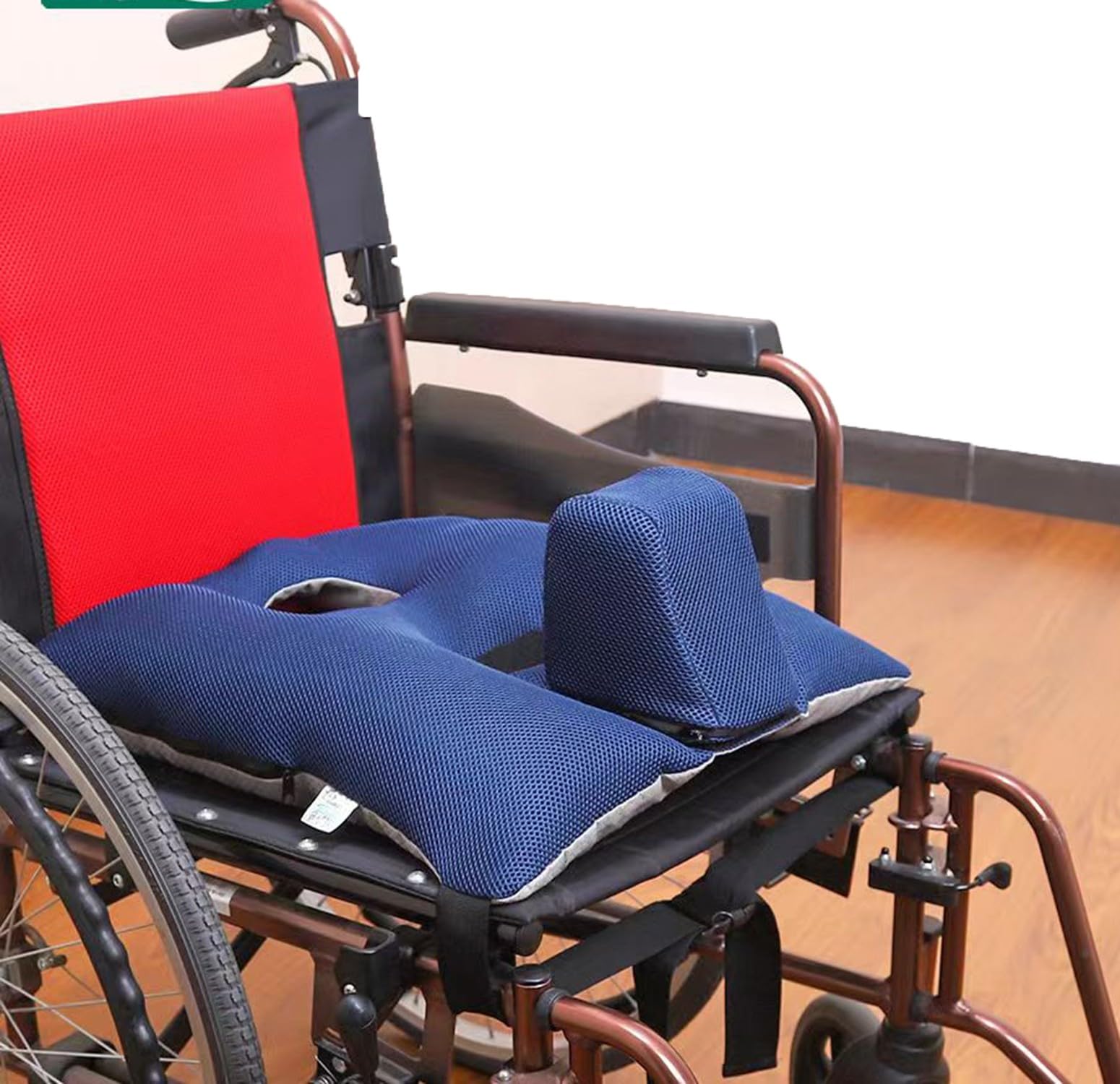 Cojín antiescaras para Silla de Ruedas, Soporte Lateral para Protectores Laterales de Silla de Ruedas, cojín de Apoyo Lumbar para Cama y Silla de Ruedas, cojín de Asiento antiescaras para Personas m