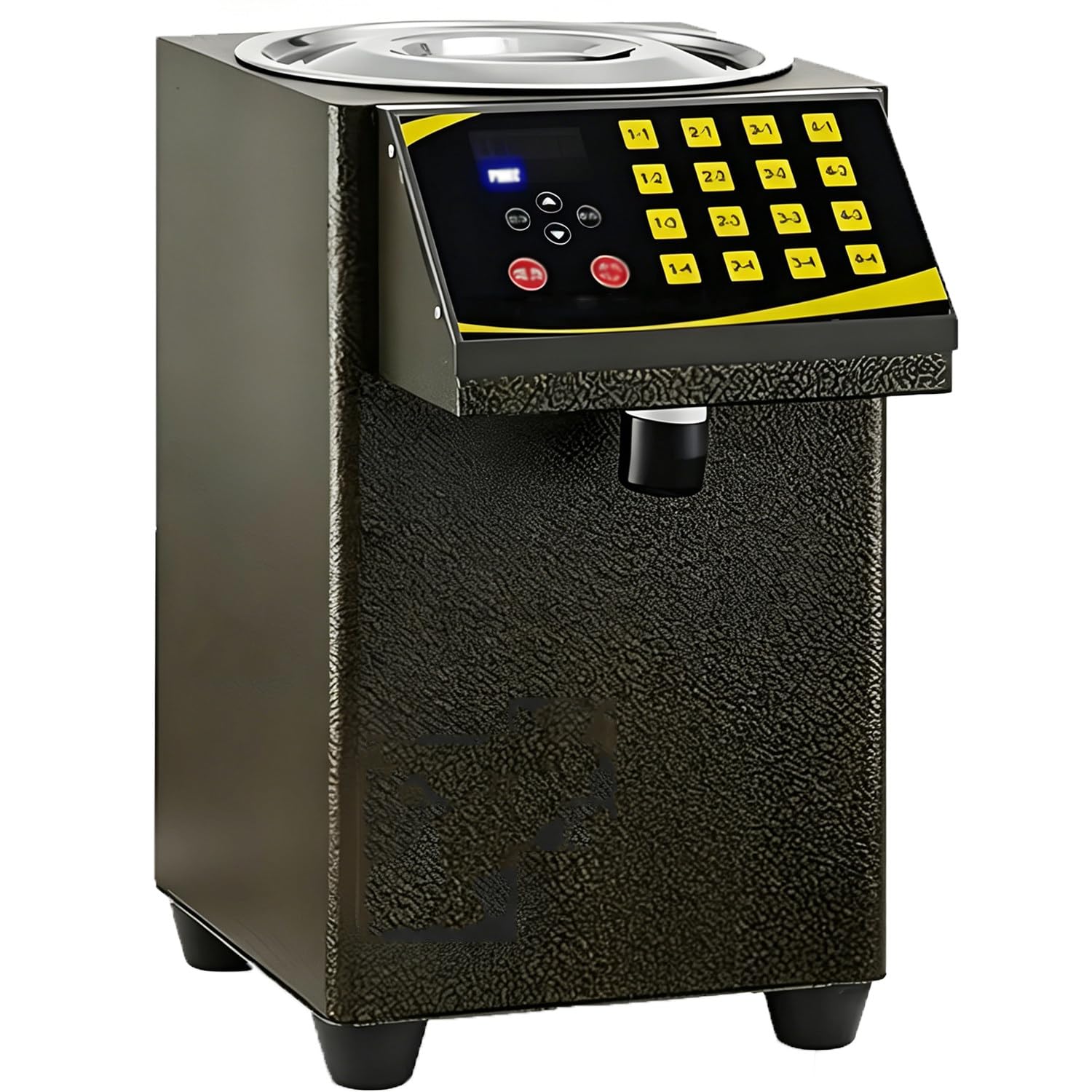 QuinteZhenTially Commercial Quantitative Syrup Dispenser Gold