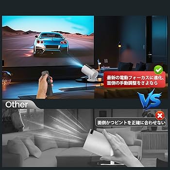 Amazon.co.jp: JOWLURK プロジェクター 家庭用【2025 Android TV