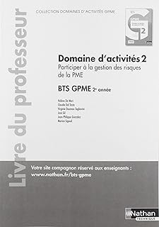 Domaine d'activité 2 - BTS 2ème année GPME (DOM ACT GPME) - Professeur - 2019