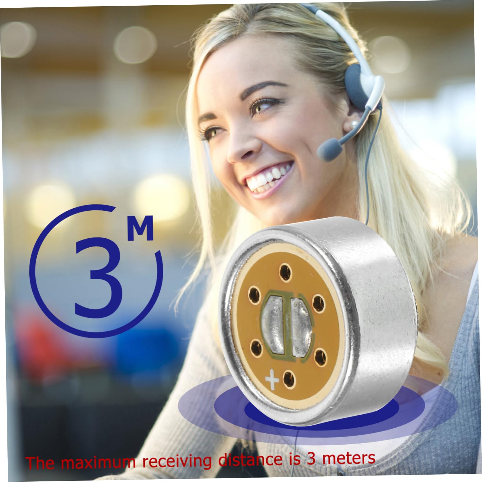 BESTonZON Gaming Condenser Microphone Wired Mics Clip Mic Block Microphone Noise Reduction Condenser Core