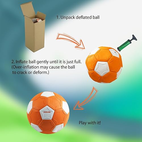 Miniatura 3 de Swerve and Curve - Balón de fútbol tamaño 4, pelota de entrenamiento de fútbol con paneles especiales para jugar, juegos de actividades al aire