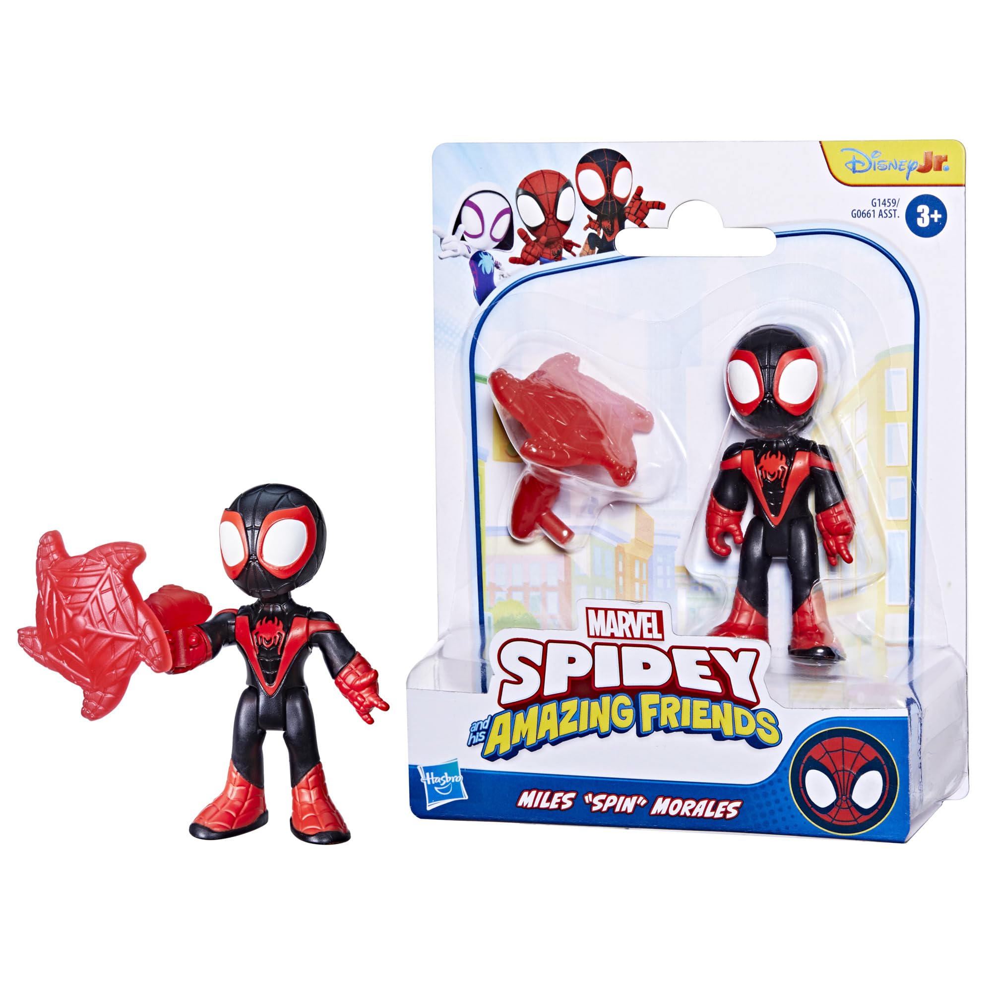 Spidey and his Amazing Friends Marvel Miles 'Spin' Morales Toy with Accessory