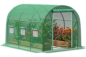 10x7x7 FT Invernadero para Plantas de Exterior, Resistente, Invernaderos Grandes para Exteriores...