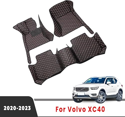 Miniatura 2 de Tapete de coche para Volvos XC40 2023 2022 2021 2020 Alfombrillas de piso de coche Auto Styling Interiors Accesorios Alfombras impermeables
