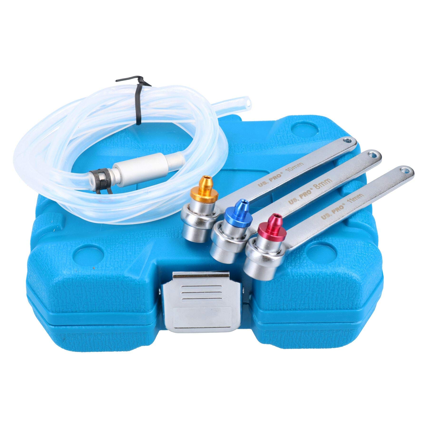 AB ToolsUS Pro 3pc 12 Point Brake Clutch Bleeder Bleeding Bleed Wrench Set 8mm 10mm 11mm