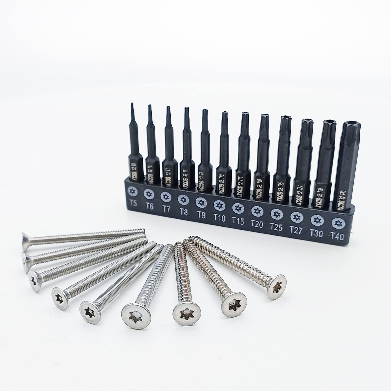 12-teiliges Torx-Bit-Set Schlagfest – 3 Zoll Bits Für Schraubendreher & Akkuschrauber, Robust & Vielseitig