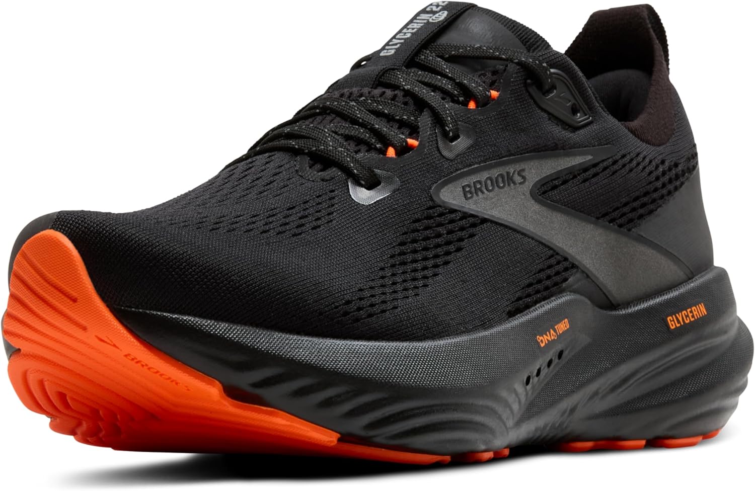 Black/Orange