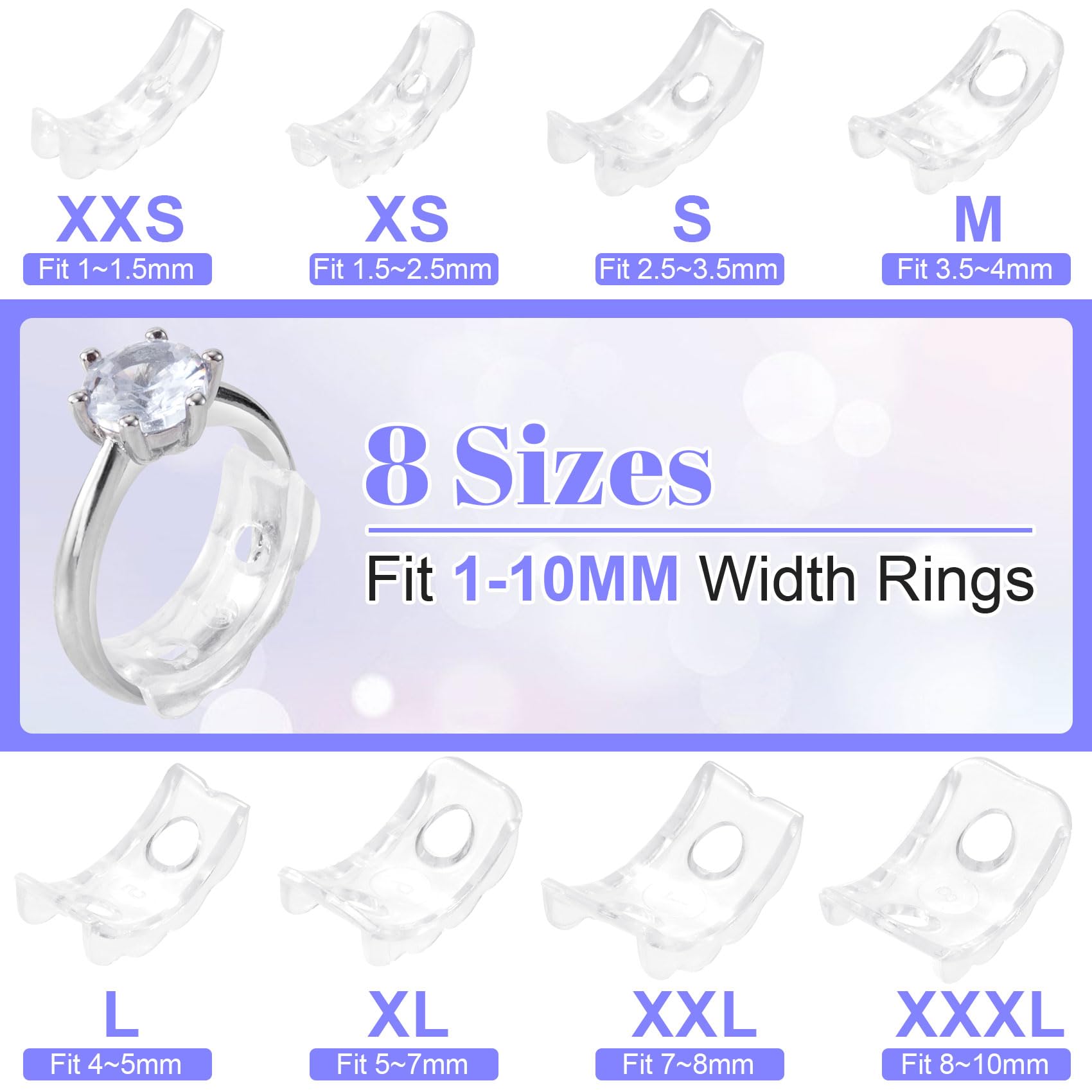 Ring Guards For Women Loose Rings Omilly Metal Ring Guard For