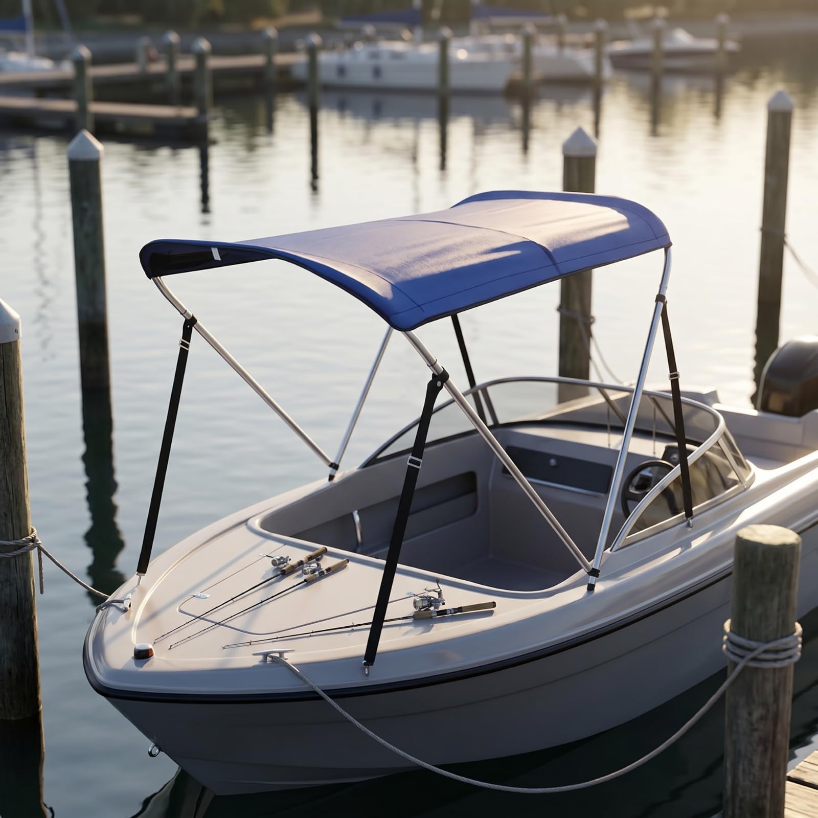 Barca Copertura Bimini Top Canopy, Style to 1