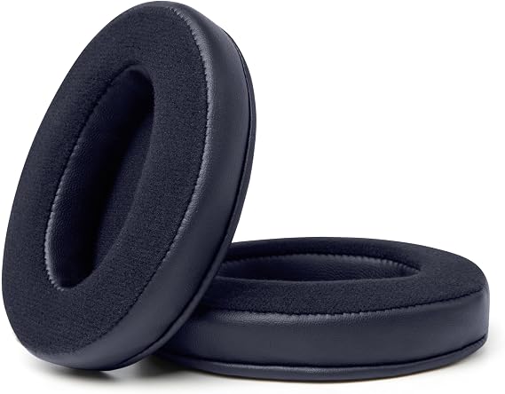 WC PadZ Velour - The Ultimate Upgraded Earpads by Wicked Cushions - Compatible with Audio Technica, HyperX, SteelSeries Arctis & More - Extra Thick - Bigger Opening - Softer Memory Foam | (Black)
