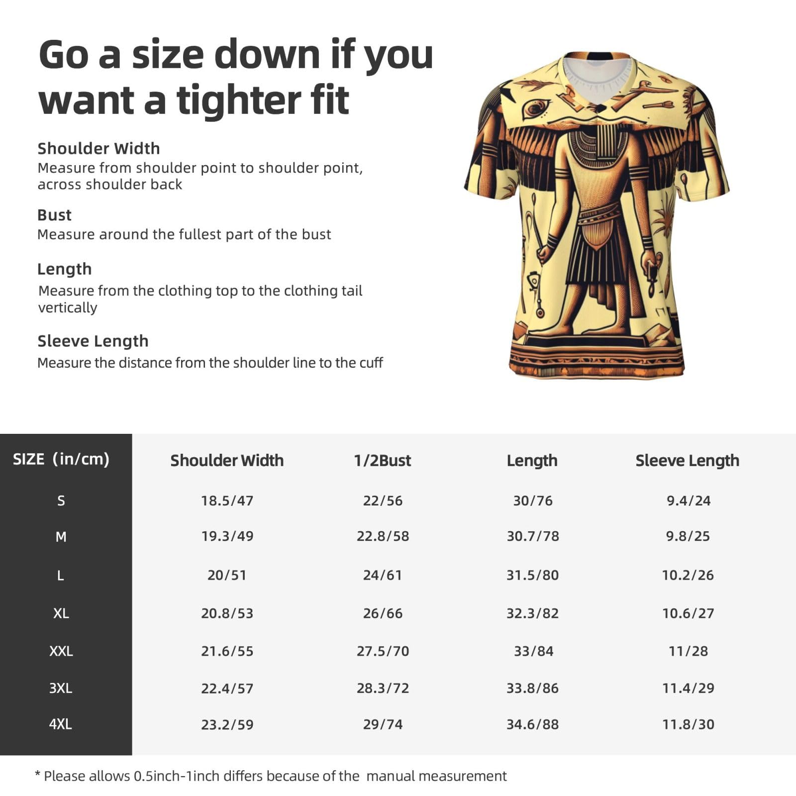 Stylish Athletic Sports Jersey Ancient-Egyptian-Pharaoh-Eye Men's Rugby Jersey X-Large Black