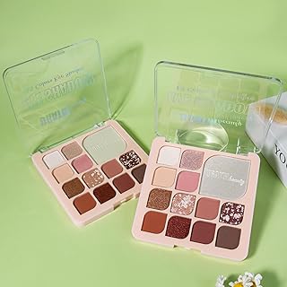 Paleta de sombra de ojos mate de 12 colores c...