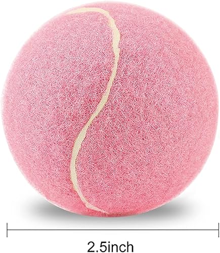 Miniatura 2 de URBEST Pelota de tenis, 12 paquetes de pelotas de tenis de entrenamiento, pelotas de práctica para jugadores novatos, pelotas de juego para perros