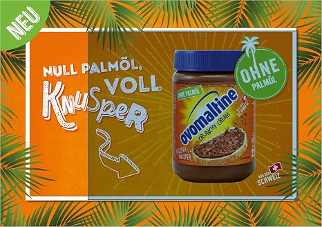 Ovomaltine Crunchy Cream Bread Spread 380 g 2 x