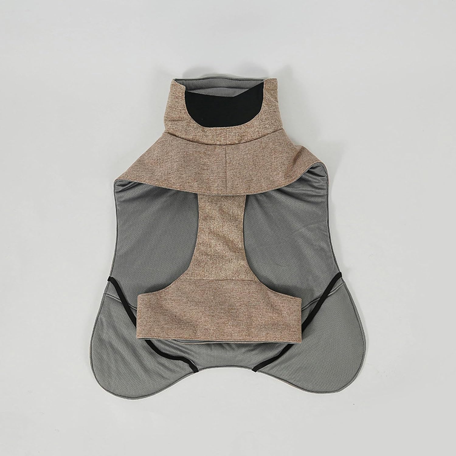 冬の犬用ジャケット 超大型犬用 防風犬用アパレル 寒い天候用 厚みのある暖かい子犬ジャケット 調節可能なタートルネック犬用コート