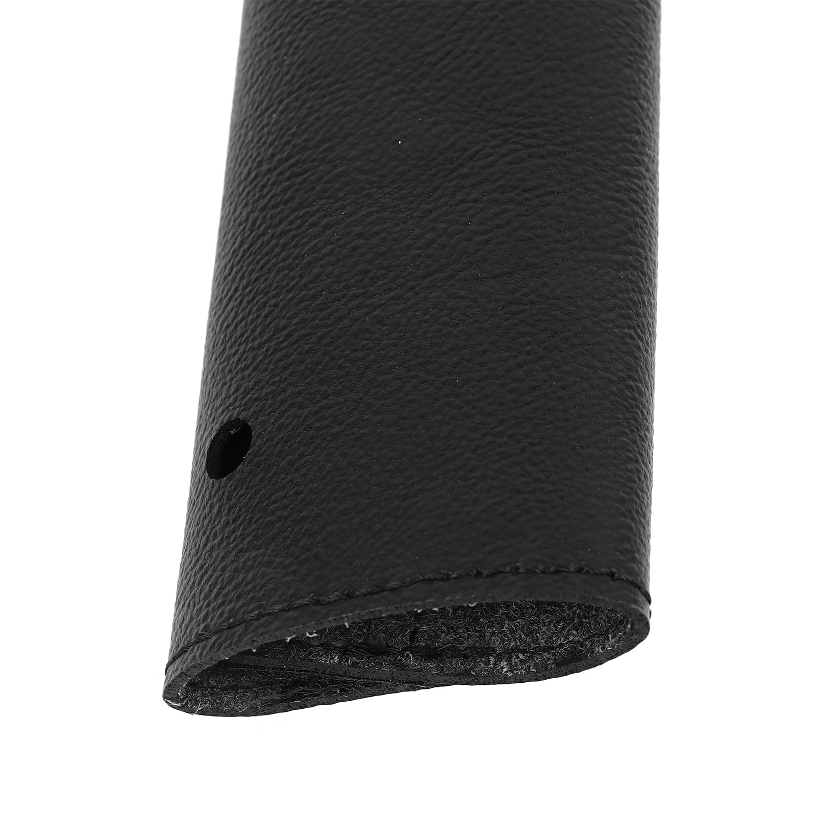 Protège-Main en Corne Française, Protection D'instrument Durable Antidérapante en Cuir, Installation Facile, Coussinet de Main en Corne Française pour Cor Français (BLACK)