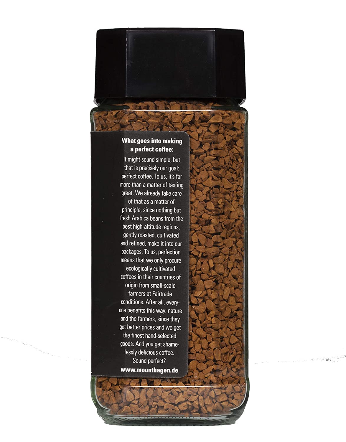 Mount Hagen 3.53oz Organic Freeze Dried Instant Coffee - 12 pack | Eco-friendly Coffee Made From Organic Medium Roast Arabica Beans | Fair-Trade Coffee Instant [12 x 3.53oz Jar]