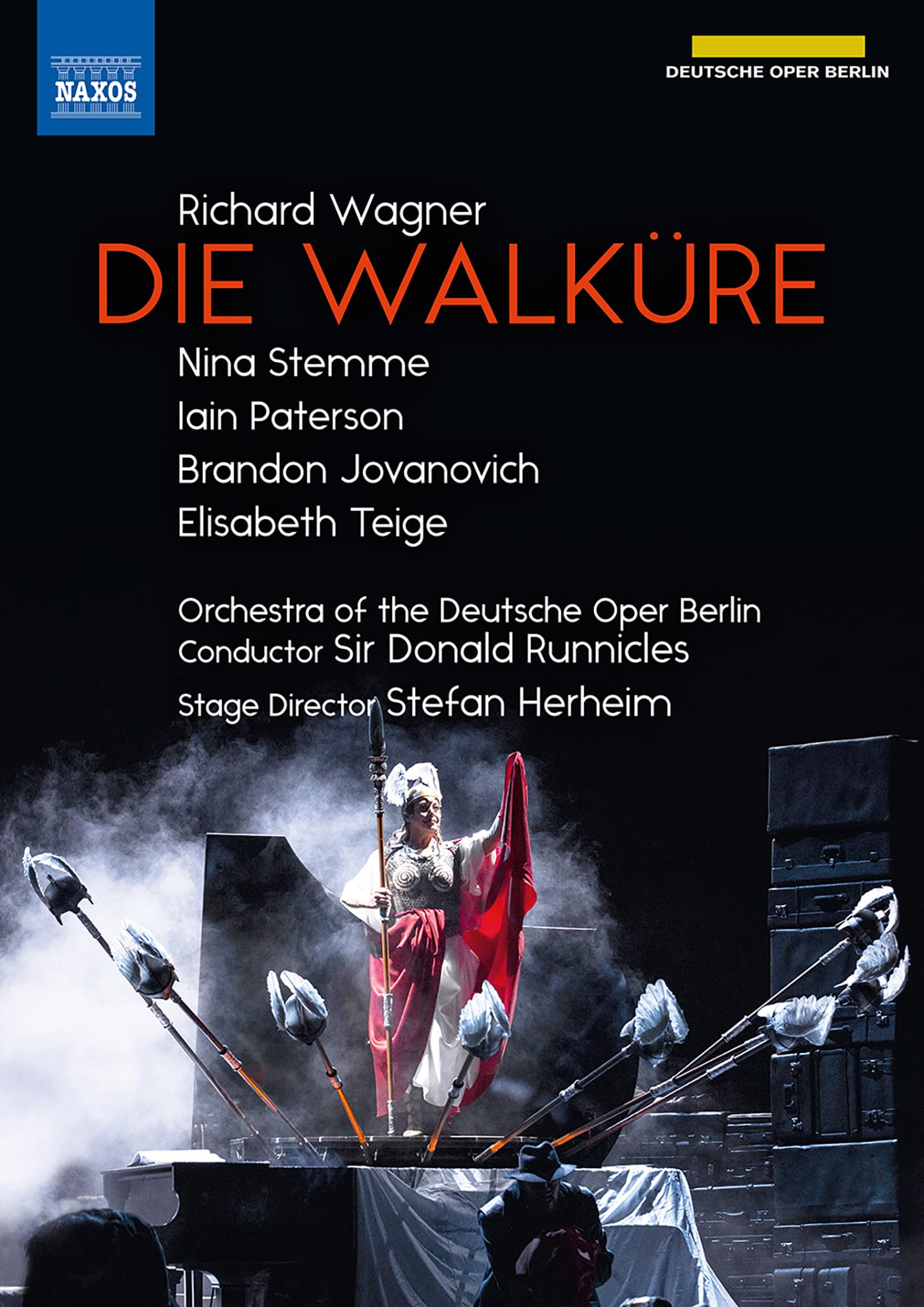 Die Walküre de Richard Wagner en 2 DVDs edición ópera completa