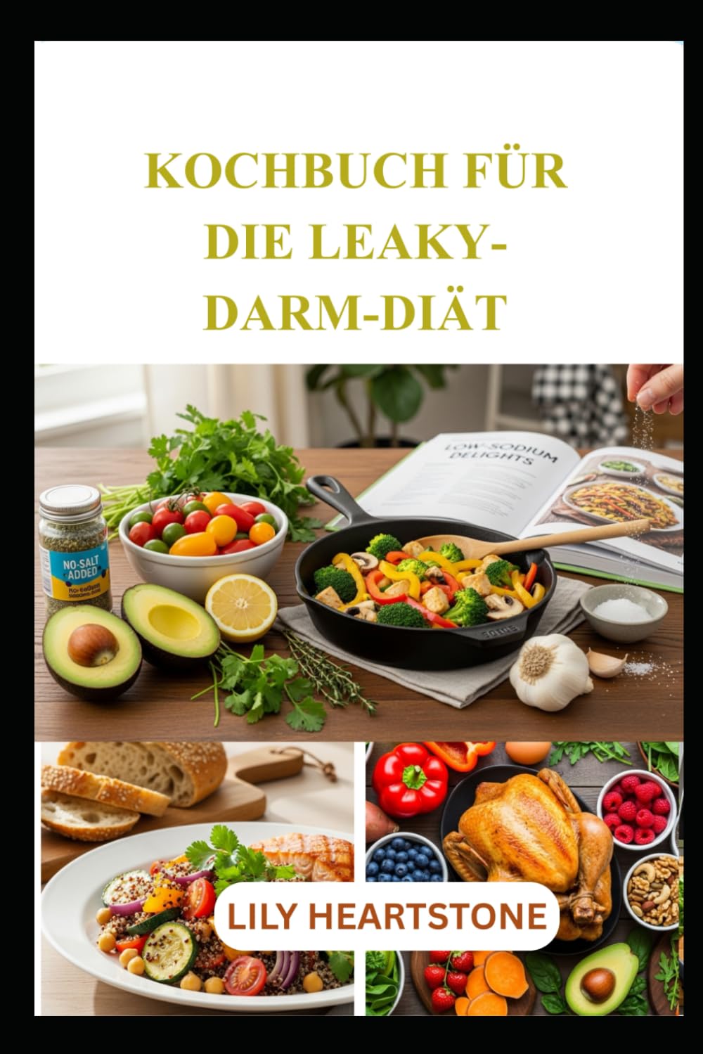 KOCHBUCH FÜR DIE LEAKY-DARM-DIÄT: Nährstoffreiche Vollwertrezepte zur Unterstützung der Verdauung und für eine gesunde Ernährung