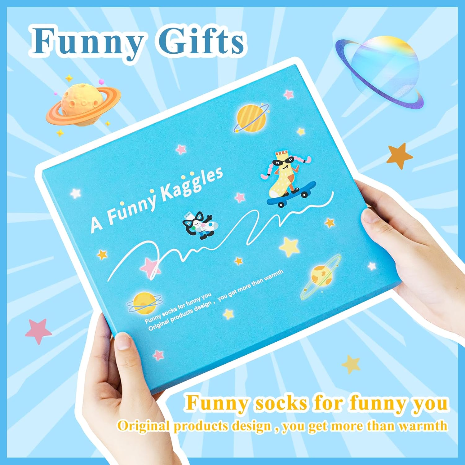 Christmas Stocking Stuffers Gifts for Women,Stocking Stuffers for Men,Christmas Socks Gifts for Dad - Image 6