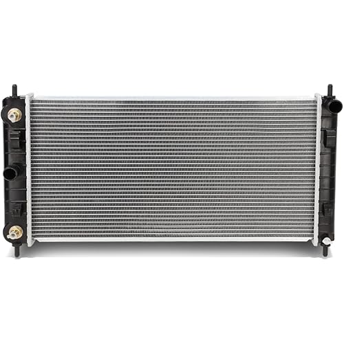 DNA Motoring OEM-RA-2864 OE Style Direct Fit Radiator Compatible with 08-12 Malibu 2.4L 3.5L 3.6L,26-11/16" W X 14-5/8" H X 13/16" D,1-5/16" Inlet / 1-5/16" Outlet