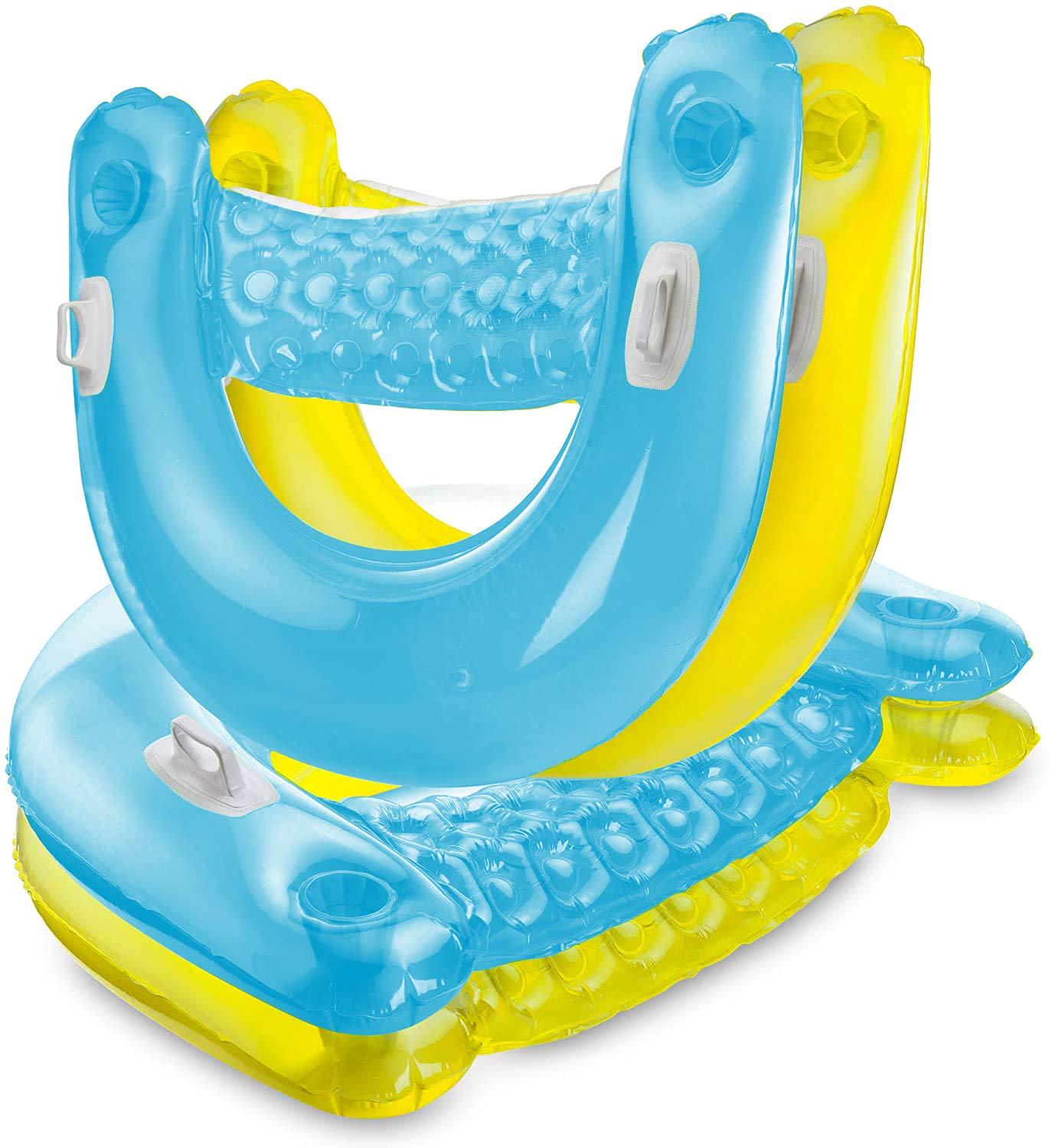 Buy Pool Floats Adult Inflatable Chair Floats with Cup Holders