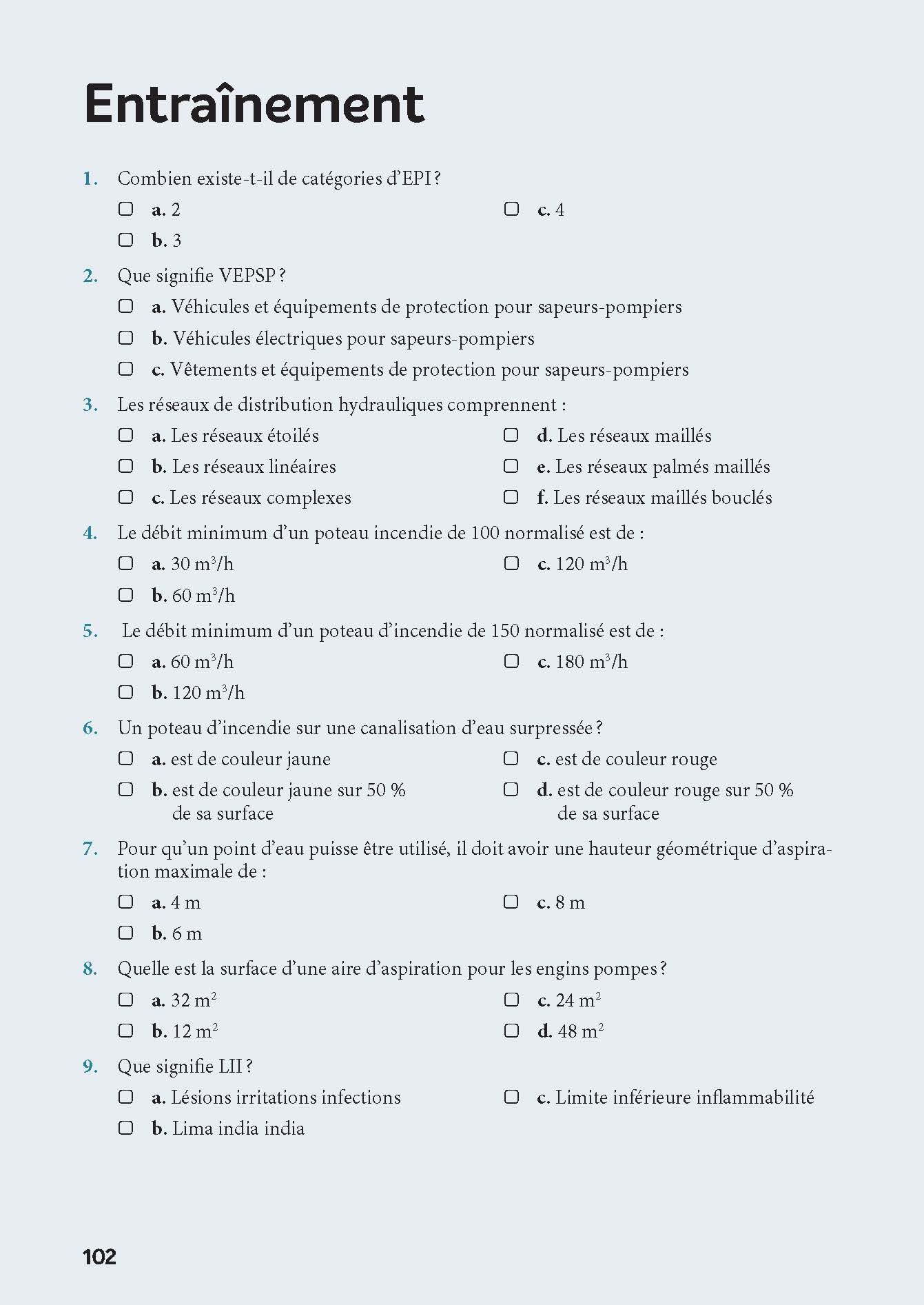 Concours Caporal sapeur-pompier professionnel 2025-2026: Tout-en-un