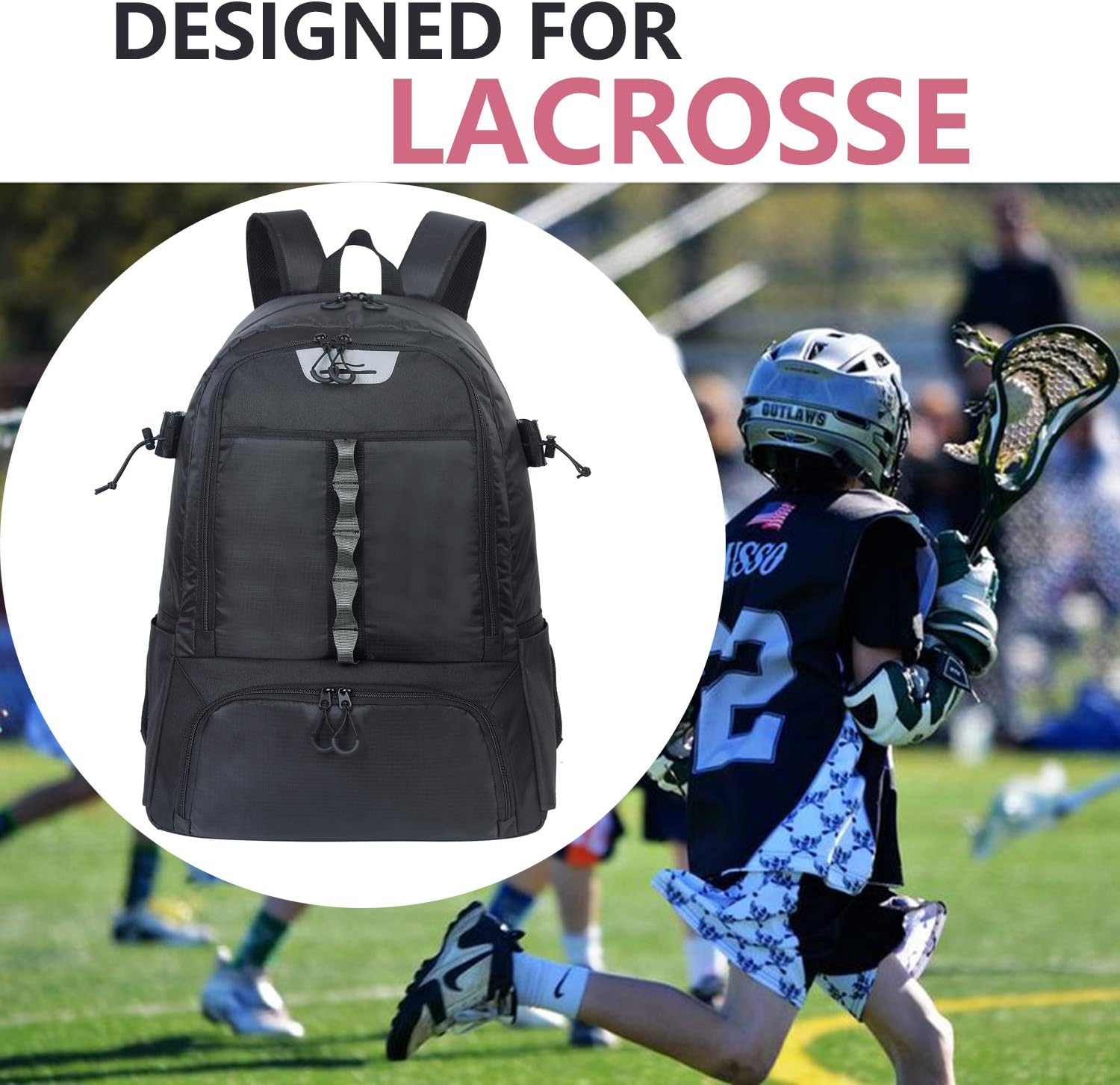 lacrosse backpacks amazon