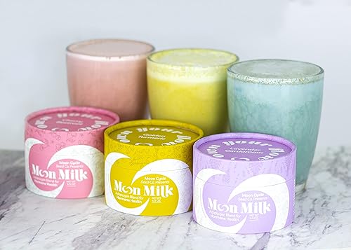 Miniatura 6 de Moon Cycle Seed Company Leche de luna de lavanda  Mezcla de latte adaptógeno, mezcla de leche de superalimento de lavanda con polvo de Ashwagandha,