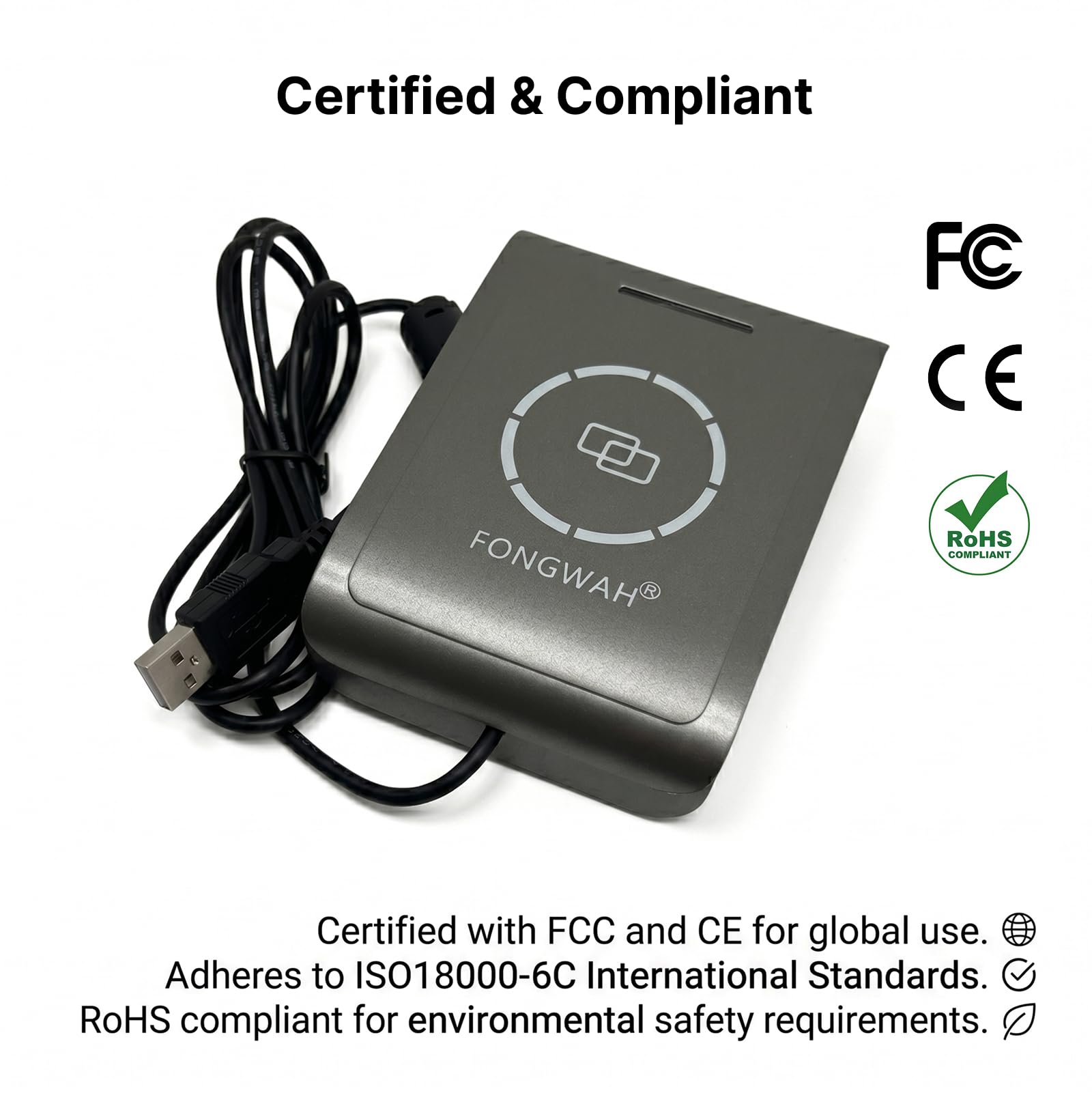 Amazon.com: Fongwah Desktop Gen 2 UHF Reader/Writer ISO18000-6C up
