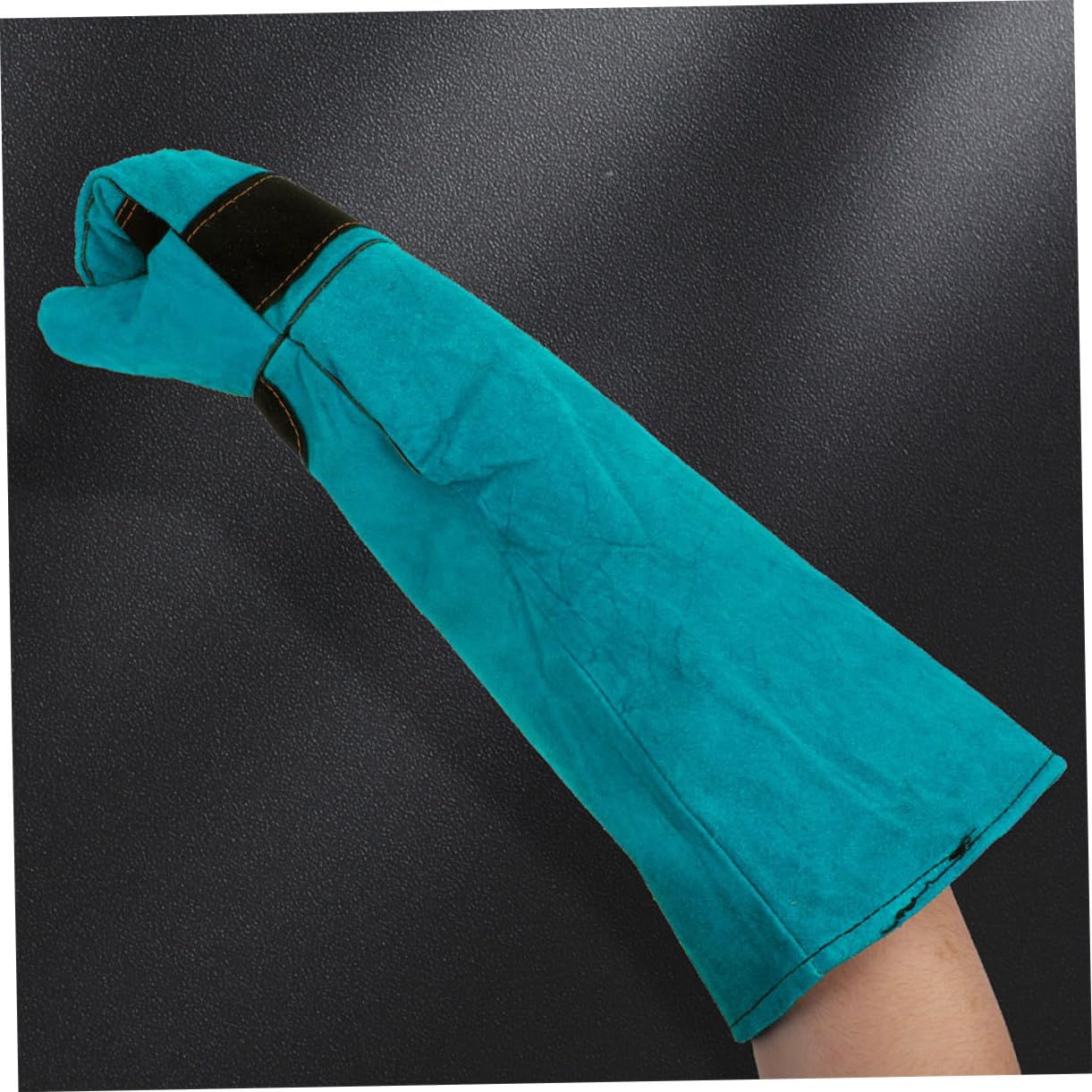Guantes de Protección para Mascotas de Sintética Resistentes Mordeduras de Perros y Gatos Manga Larga para Alimentación y Soldadura Talla Color Azul