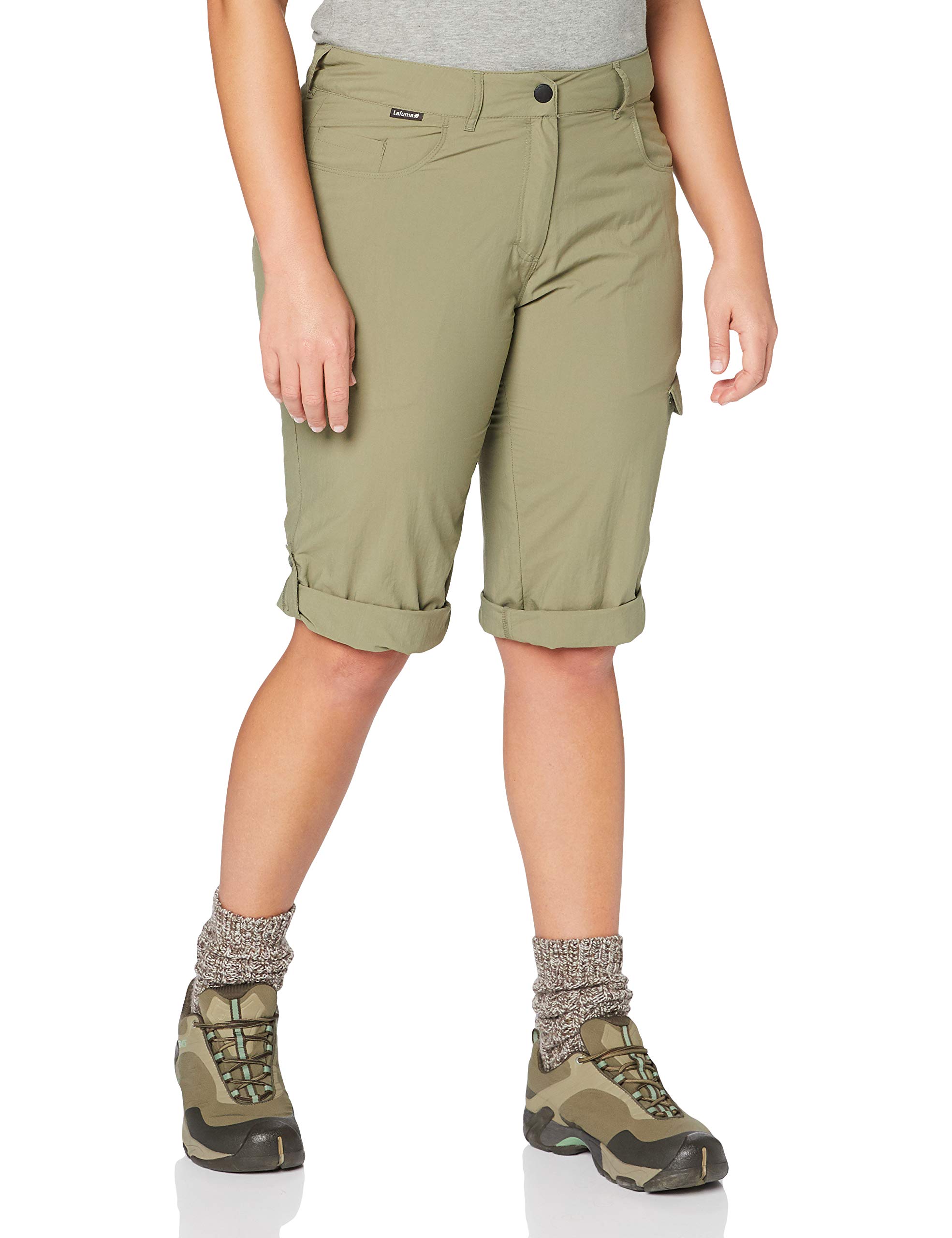 Lafuma Access 3-4 Women's Trousers, womens, Trouser, LFV11773, Lichen, FR : XL (Taille Fabricant : 42)