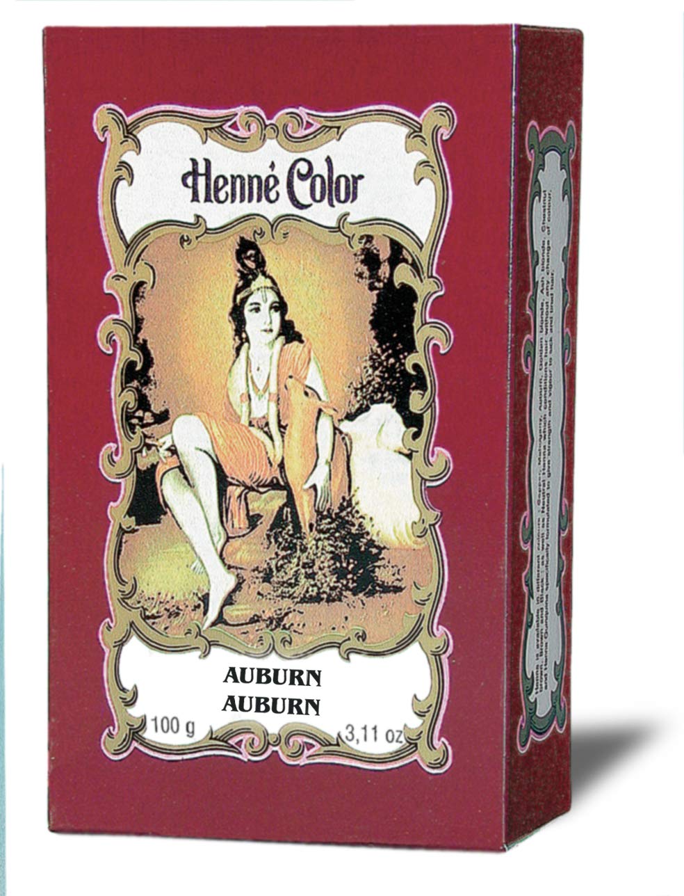 Poudre De Henné Acajou Instantanée 100% Naturelle - 60g, Expiration Avril 2027, Origine Inde
