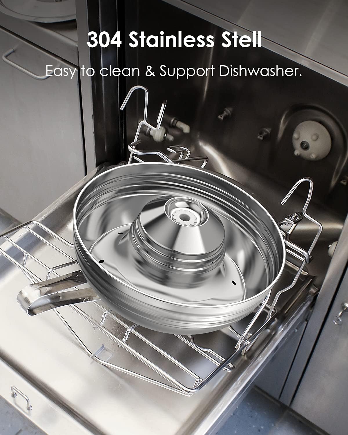 Cat Water Fountain Stainless Steel,oneisall Multi-Pet Water Fountain,360°Dog Water Fountain with Ultra-Quiet Pump&Dishwasher Safe Design,2L/67oz Automatic Pet Drinking Fountain &5 Filters for Cats Dog : Pet Supplies