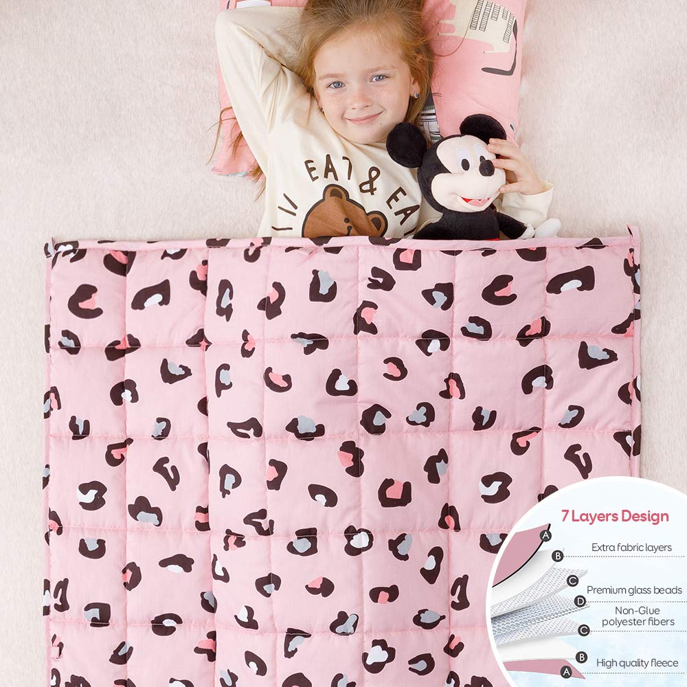 Anjee Weighted Blanket For Children Kids Calming Blanket For
