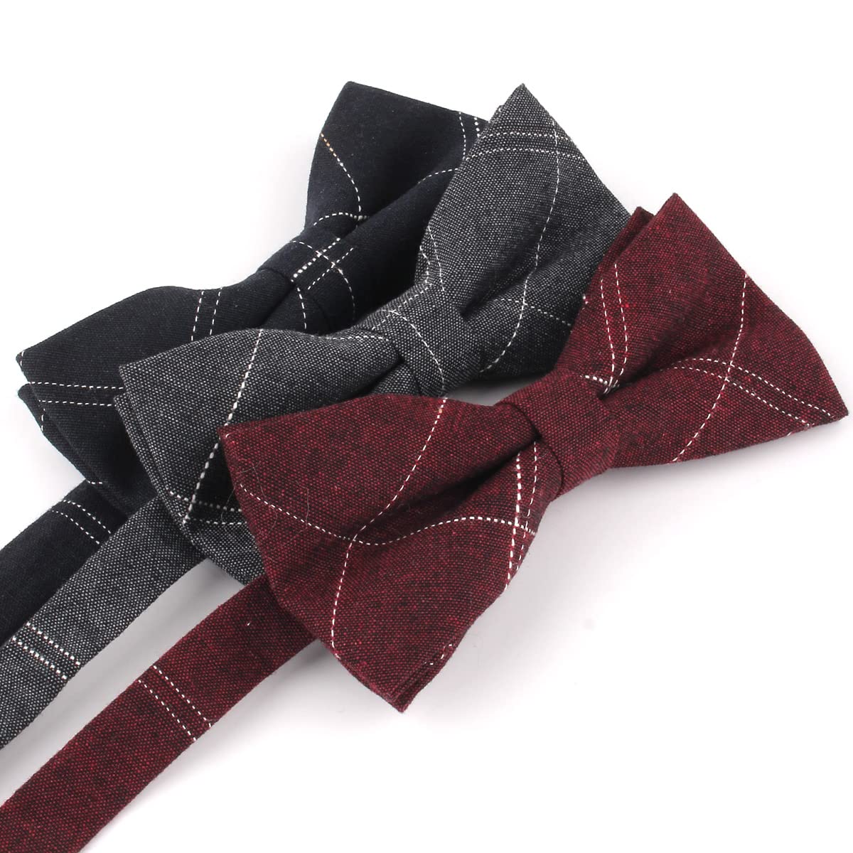 Gemay G.M Bow ties for men bow tie set men 6 packs Pre-tied Bow ties Gift Idea For Men And Boys (BT/915)