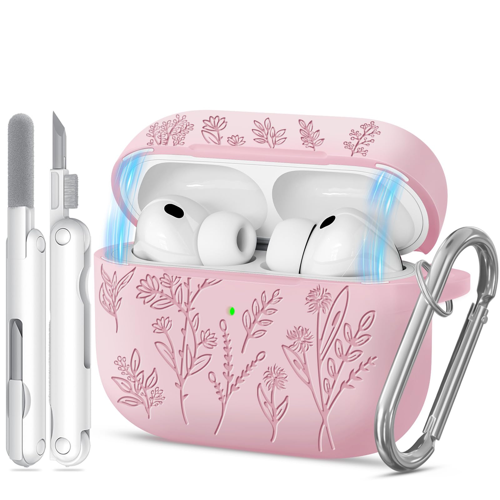 花*様 Apple AirPods Pro 3 本体 箱➕ハードケース付き Amazon.co.jp: Airpods Pro 3 ケース 磁気蓋付き Apple AirPods Pro 第