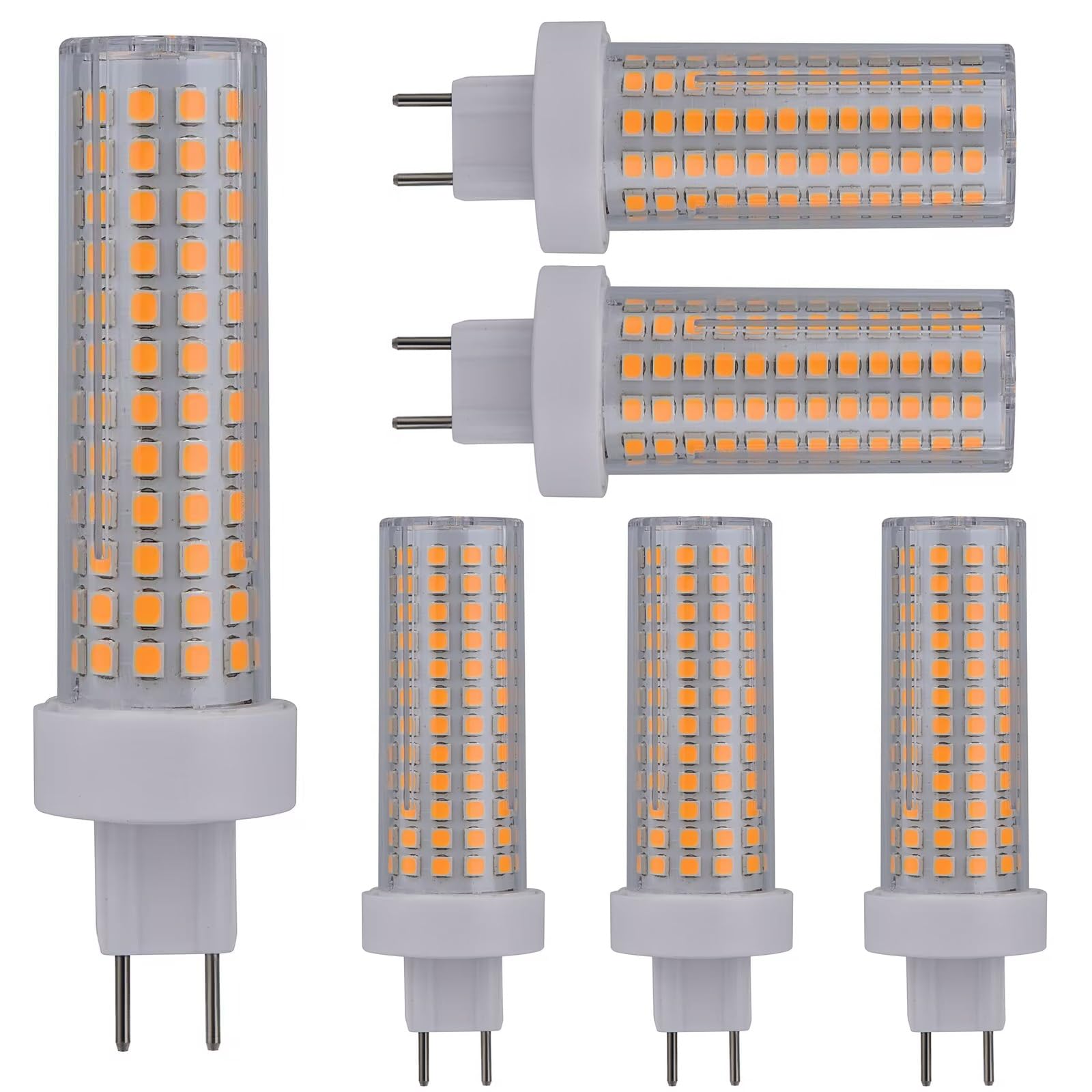 Home Lighting 10W G8.5 LED-Glühbirne 1500LM AC 90-265V G8.5 Glühbirne nicht dimmbar 6pcs(Cold white)