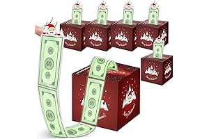 Christmas Money Pull Box for Cash Gift