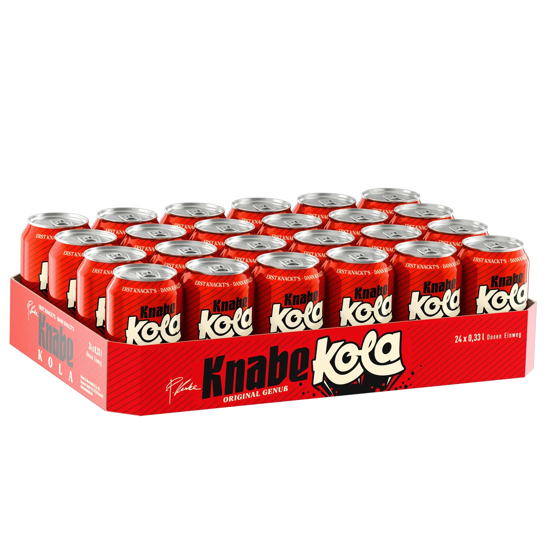 24x Knabe Kola 24x0,33l (7,92l) inkl. 24x0,25€ DPG Pfand